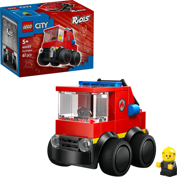 Prefabricated Construction Lego 60482, City Rides – Fire Truck