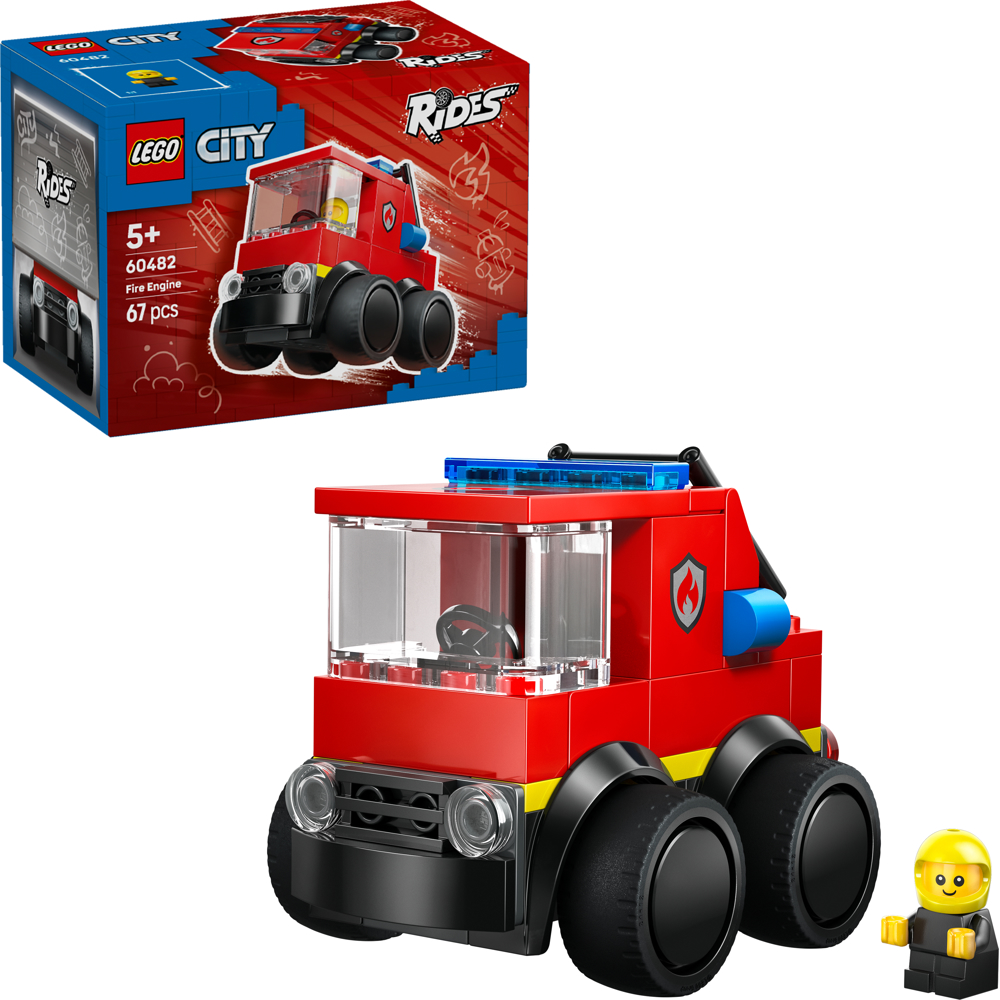 Prefabricated Construction Lego 60482, City Rides – Fire Truck