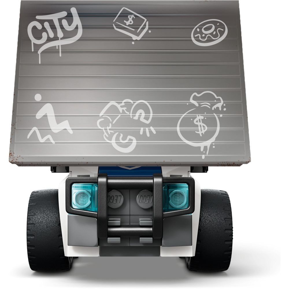 ასაწყობი კონსტრუქცია Lego 60481, City Rides – Police Truck, Prefabricated Construction