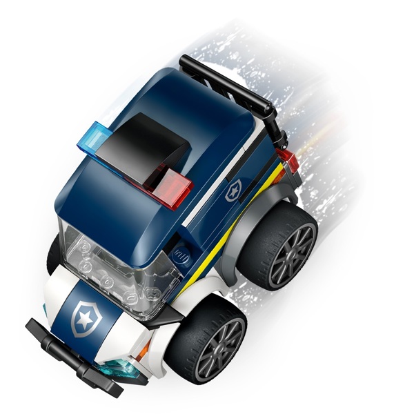 Prefabricated Construction Lego 60481, City Rides – Police Truck