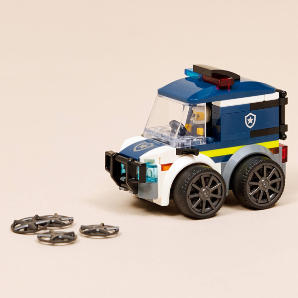 Prefabricated Construction Lego 60481, City Rides – Police Truck