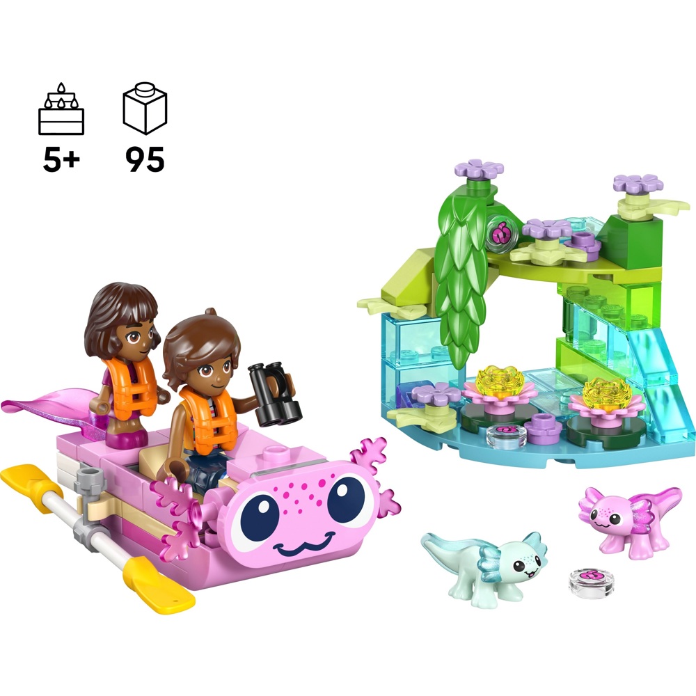 Prefabricated Construction Lego 42681, Friends Axolotl Adventure Boat