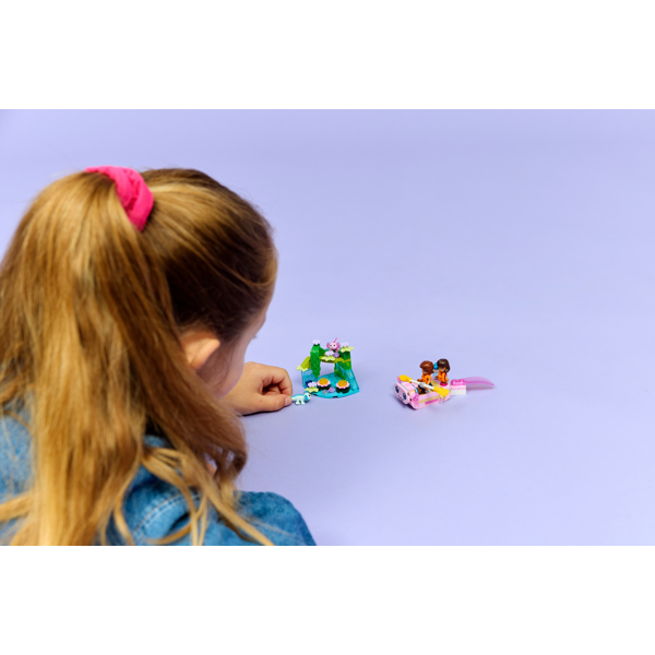 ასაწყობი კონსტრუქცია Lego 42681, Friends Axolotl Adventure Boat, Prefabricated Construction