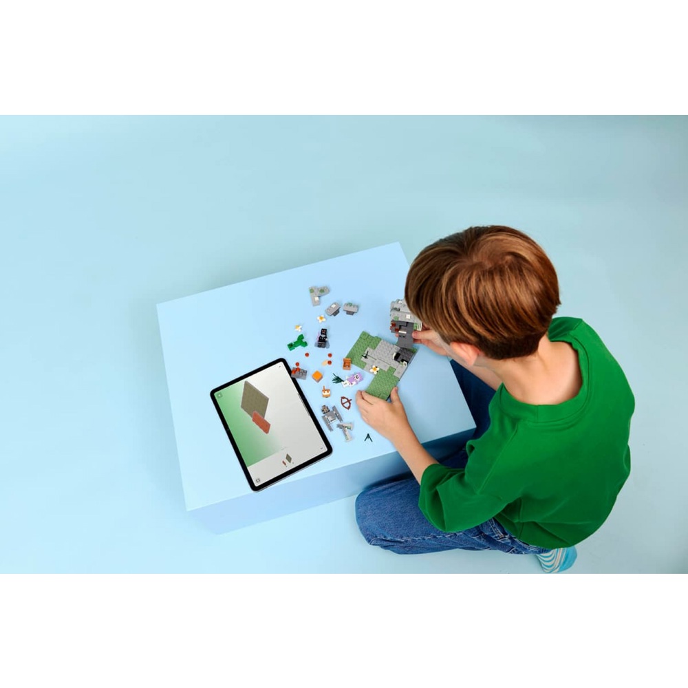 Prefabricated Construction Lego 21586 Minecraft The Pale Garden