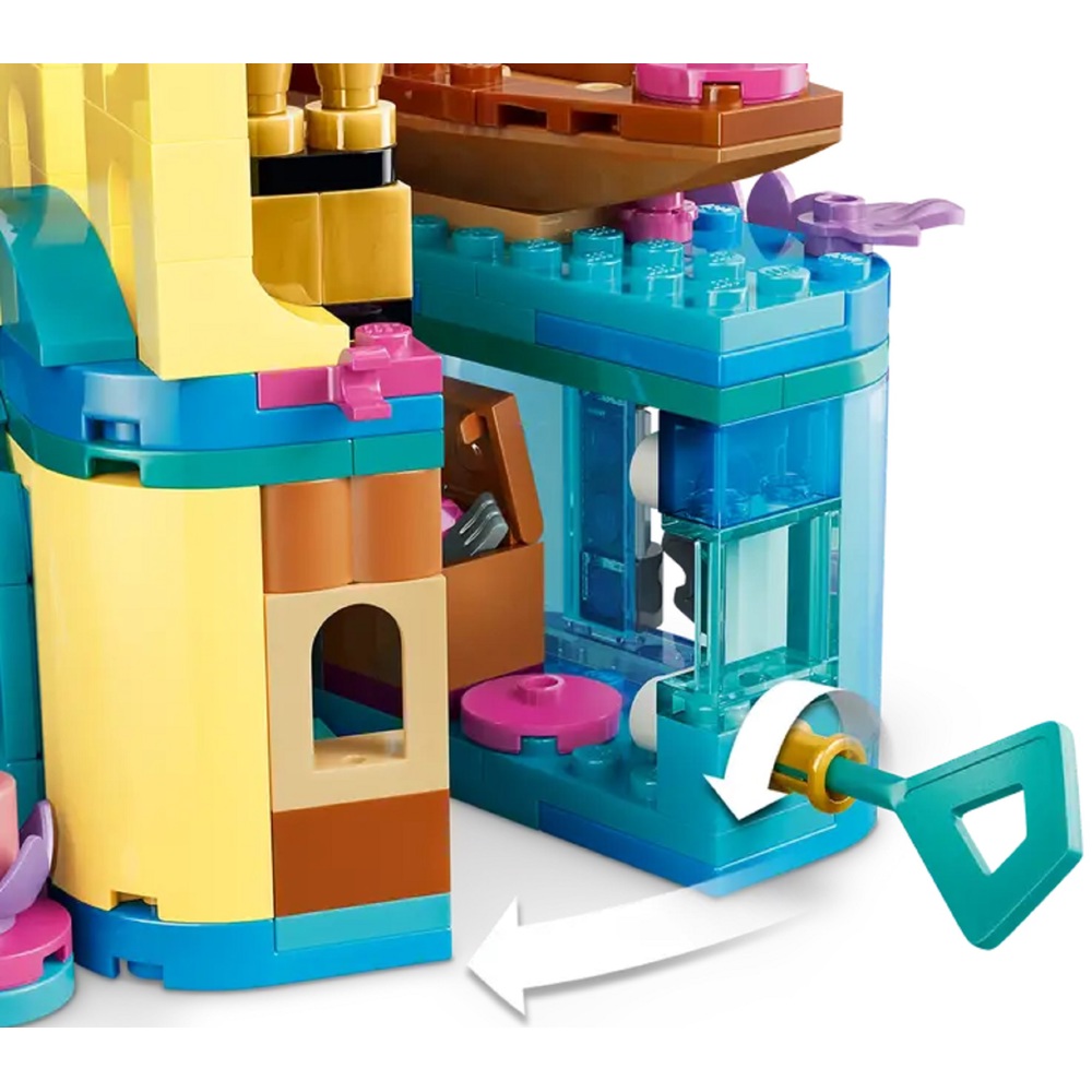 ასაწყობი კონსტრუქცია Lego 43285 Disney Ariel's Magical Mini Palace, Prefabricated Construction