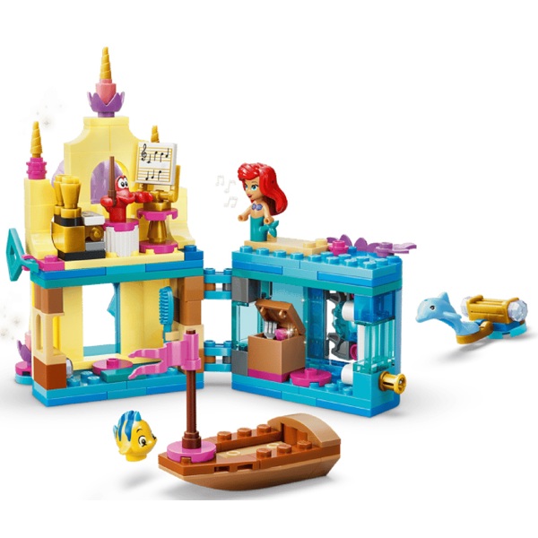 ასაწყობი კონსტრუქცია Lego 43285 Disney Ariel's Magical Mini Palace, Prefabricated Construction