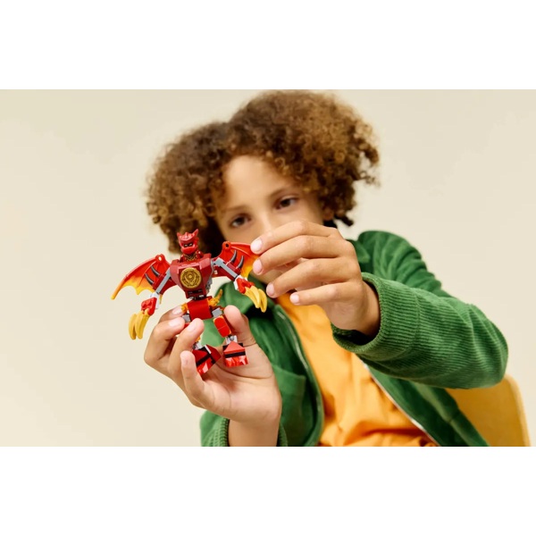 ასაწყობი კონსტრუქცია Lego 71851 NINJAGO Kai's Dragon Mech Battle Pack, Prefabricated Construction