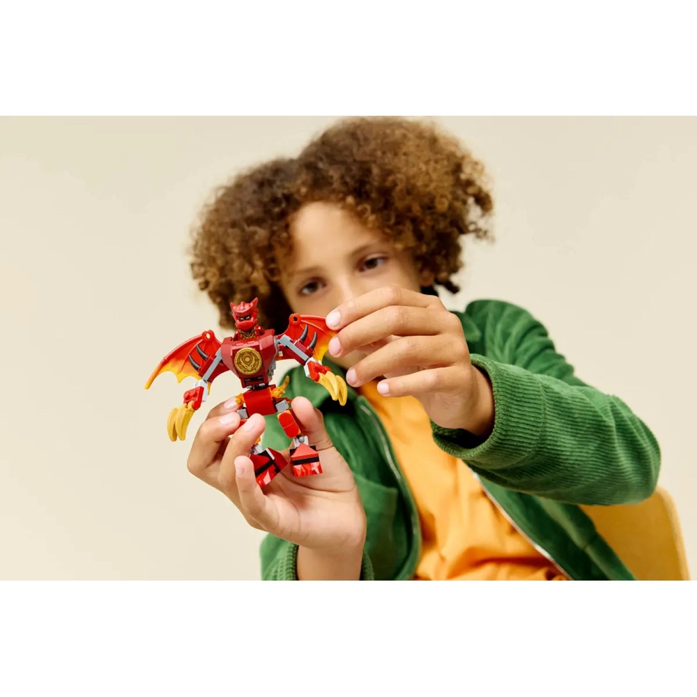 Prefabricated Construction Lego 71851 NINJAGO Kai's Dragon Mech Battle Pack