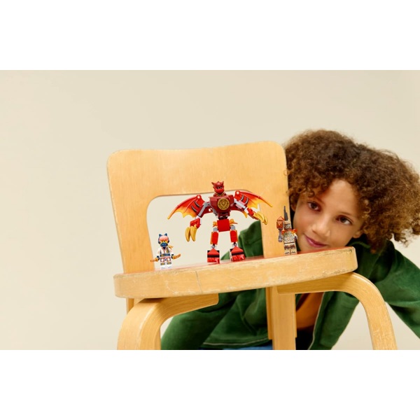 ასაწყობი კონსტრუქცია Lego 71851 NINJAGO Kai's Dragon Mech Battle Pack, Prefabricated Construction