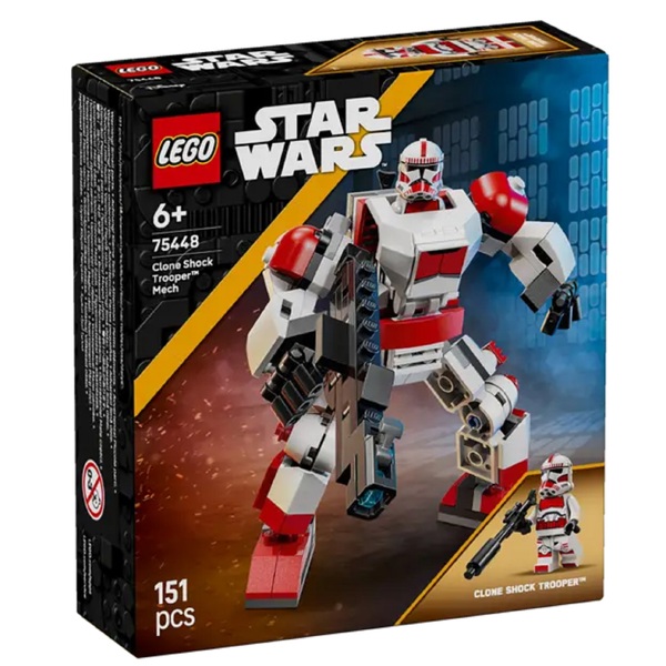 ასაწყობი კონსტრუქცია Lego 75448- Star Wars Clone Shock Trooper Mech, Prefabricated Construction