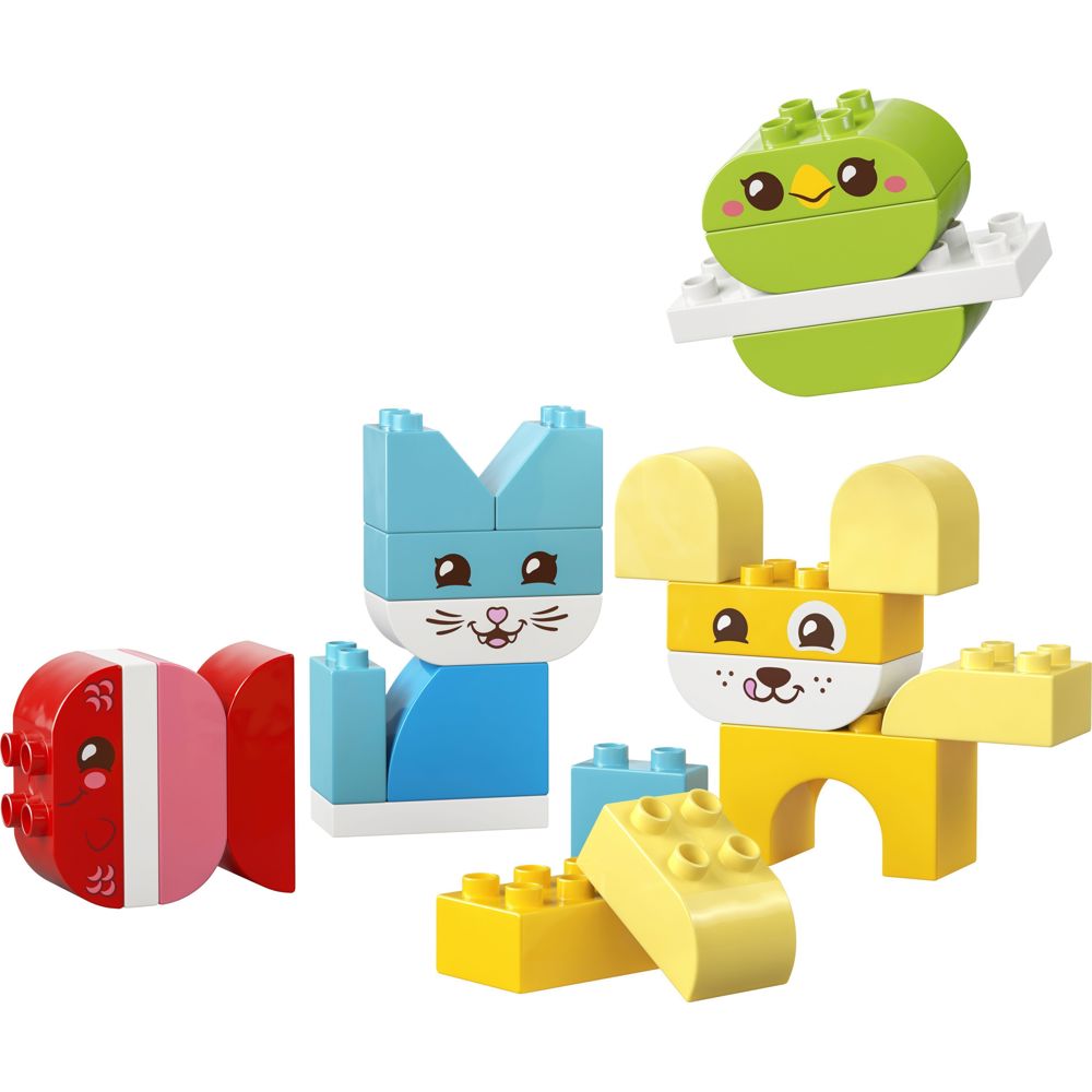 Prefabricated Construction Lego 10477-, DUPLO My First 3 in 1 Creative Cute Pets