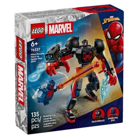 ასაწყობი კონსტრუქცია Lego 76337 Marvel Miles Morales Mech vs. Spider-Man 2099, Prefabricated Construction