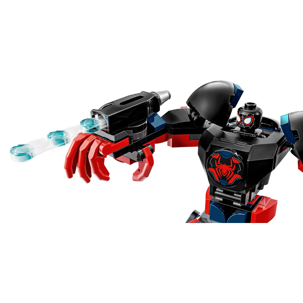 Prefabricated Construction Lego 76337 Marvel Miles Morales Mech vs. Spider-Man 2099