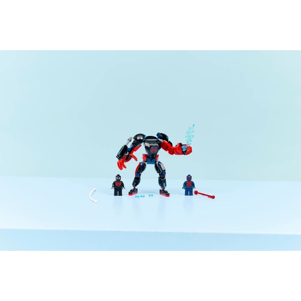ასაწყობი კონსტრუქცია Lego 76337 Marvel Miles Morales Mech vs. Spider-Man 2099, Prefabricated Construction