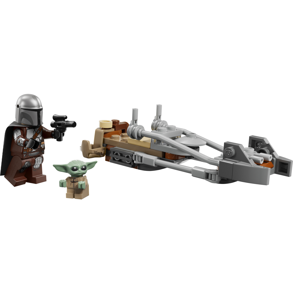 Prefabricated Construction Lego 75436, The Mandalorian & Grogu's Speeder Bike