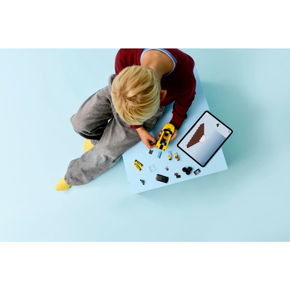 ასაწყობი კონსტრუქცია Lego 60487 City Yellow Taxi, Prefabricated Construction