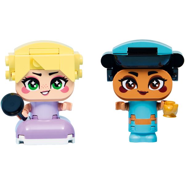 ასაწყობი კონსტრუქცია Lego 43303, Disney Princess Mini Jasmine & Rapunzel, Prefabricated Construction