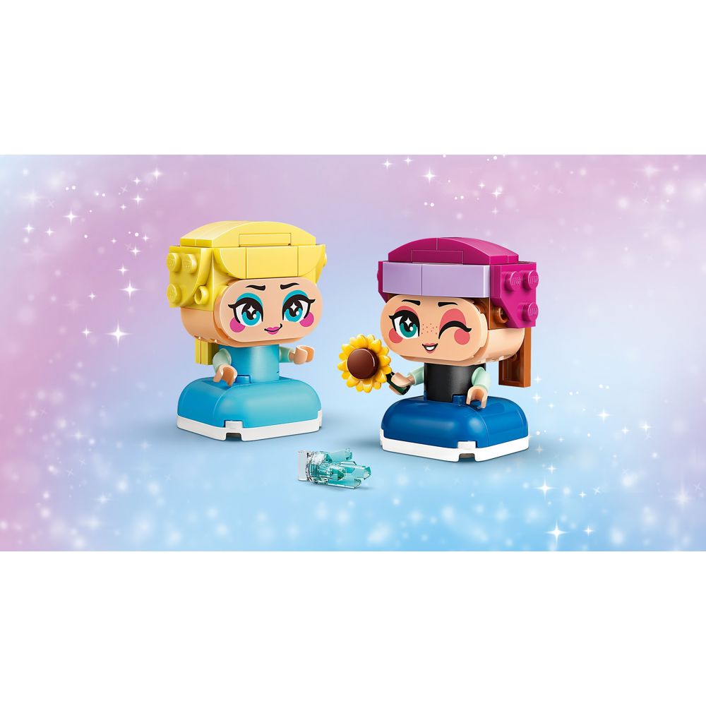 ასაწყობი კონსტრუქცია Lego 43284, Disney Princess Mini Anna & Elsa, Prefabricated Construction