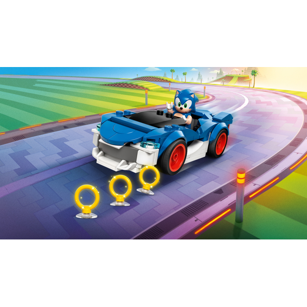 ასაწყობი კონსტრუქცია Lego 77117, Sonic: Speedster Lightning V29, Prefabricated Construction