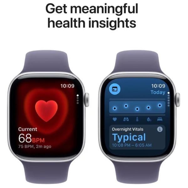 სმარტ საათი Apple MEV94RK/A Watch Series 11, 1.96", Bluetooth, WIFI, Smart Watch, Silver