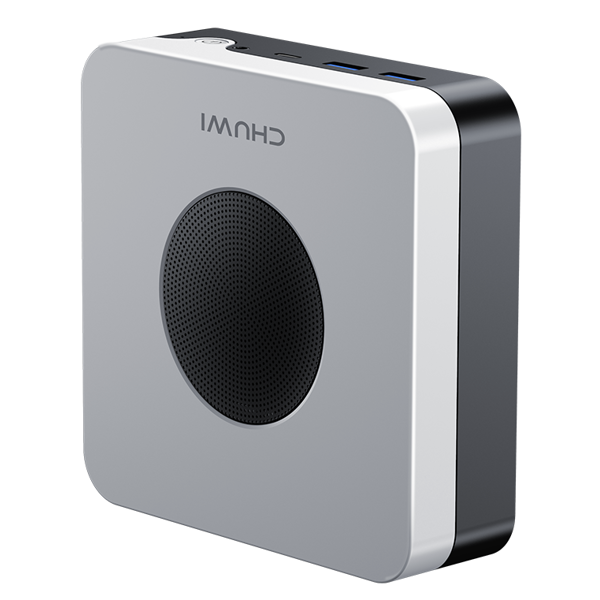 Mini PC Chuwi LarKBox X, i3-1220P, 8GB, 256GB SSD, Integrated, W11H, Black/White