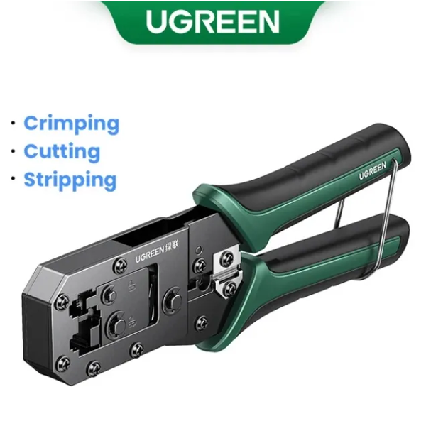 Crimping Tool UGREEN NW304 (35971), Black/Green