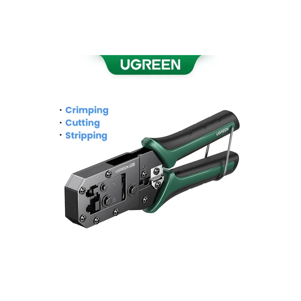 Crimping Tool UGREEN NW304 (35971), Black/Green