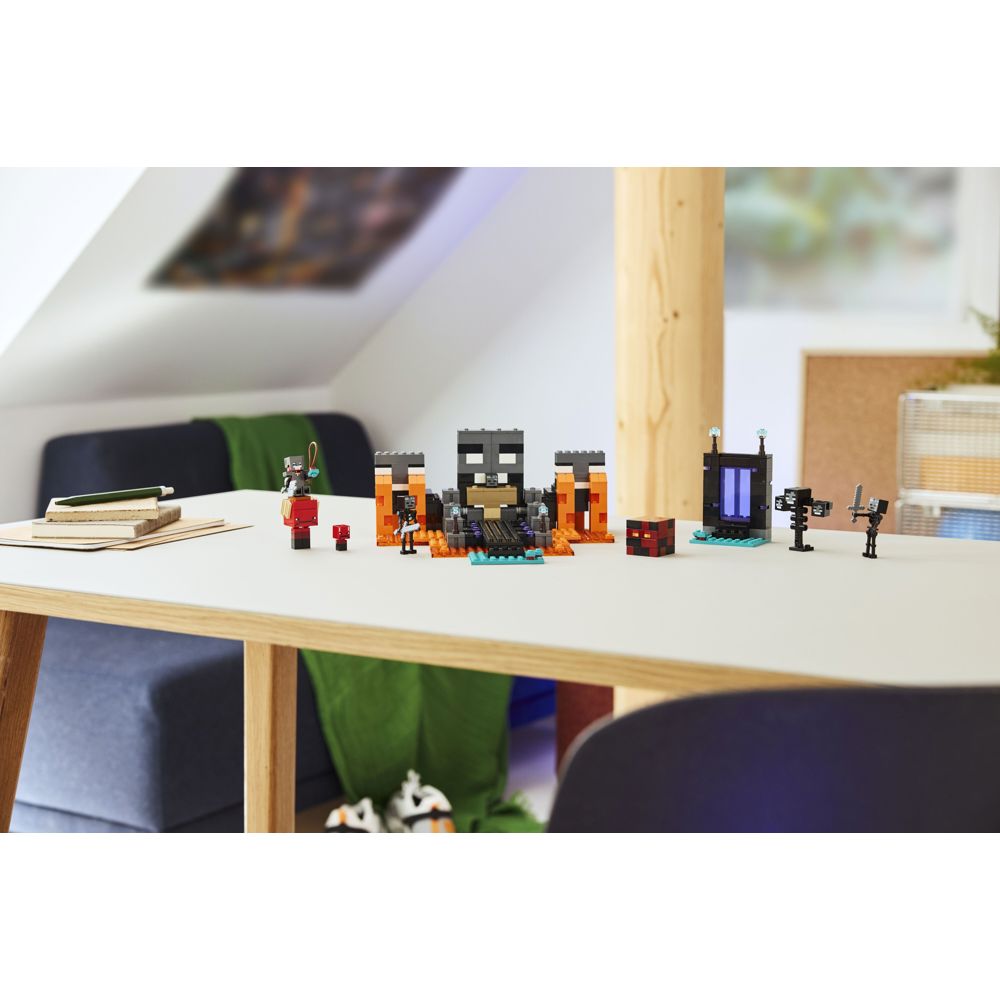 Prefabricated Construction Lego 21590-, Minecraft Wither Battle