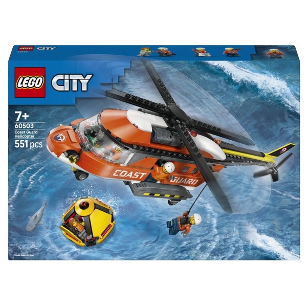 Prefabricated Construction Lego 60503-, Coast Guard Helicopter V29