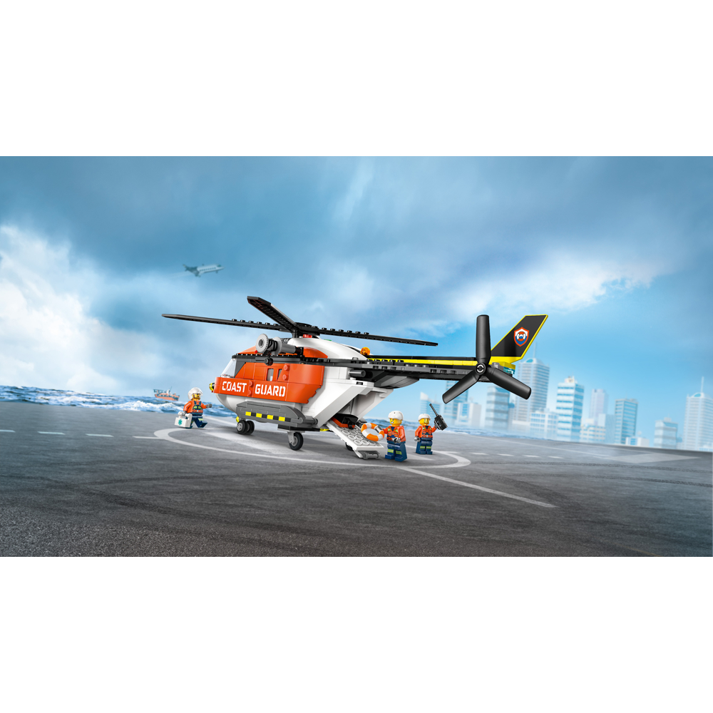 Prefabricated Construction Lego 60503-, Coast Guard Helicopter V29