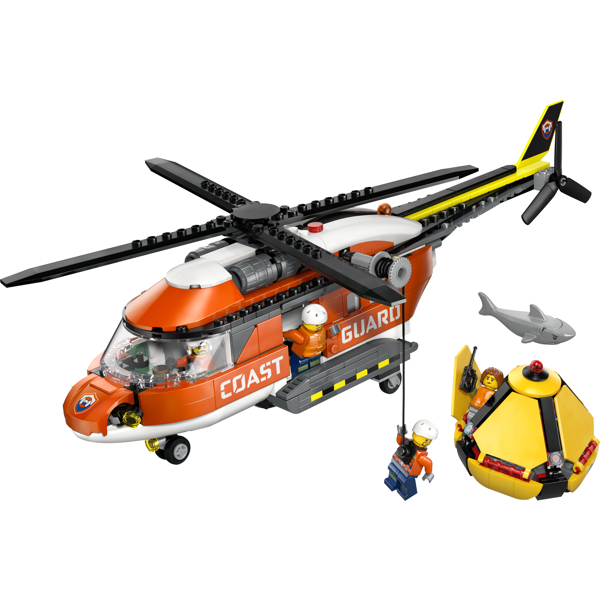 Prefabricated Construction Lego 60503-, Coast Guard Helicopter V29