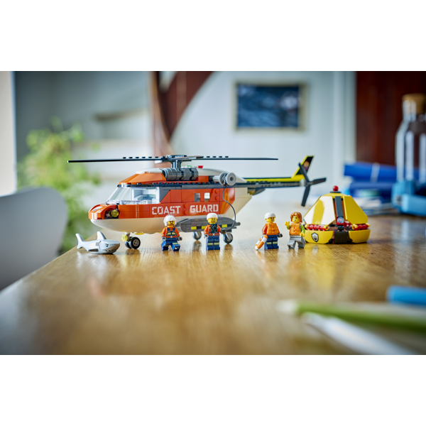 Prefabricated Construction Lego 60503-, Coast Guard Helicopter V29