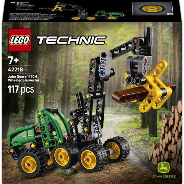 Prefabricated Construction Lego 42218, Technic John Deere 1470H Wheeled Harvester