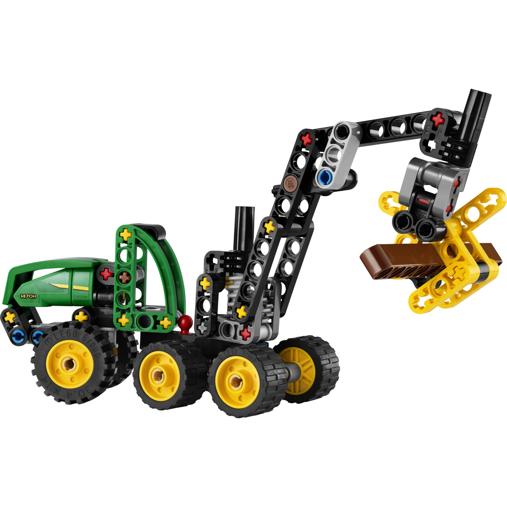 ასაწყობი კონსტრუქცია Lego 42218, Technic John Deere 1470H Wheeled Harvester, Prefabricated Construction