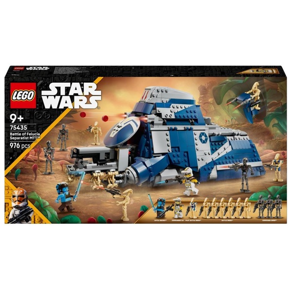 Prefabricated Construction Lego 75435, Star Wars Battle of Felucia Separatist MTT