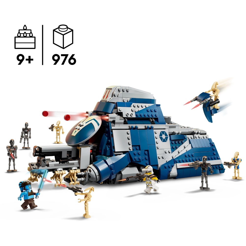 Prefabricated Construction Lego 75435, Star Wars Battle of Felucia Separatist MTT