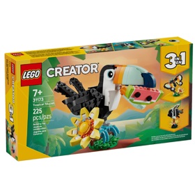 ასაწყობი კონსტრუქცია Lego 31173 Creator 3-in-1 Wild Animals: Tropical Toucan, Prefabricated Construction