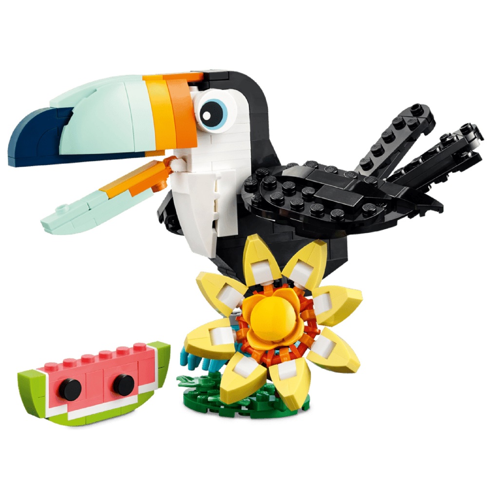 Prefabricated Construction Lego 31173 Creator 3-in-1 Wild Animals: Tropical Toucan