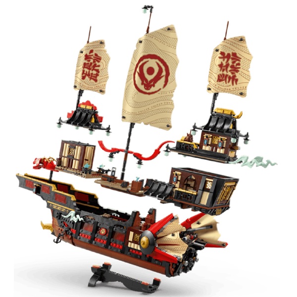 Prefabricated Construction Lego 71848 NinjaGo, The Temple Bounty
