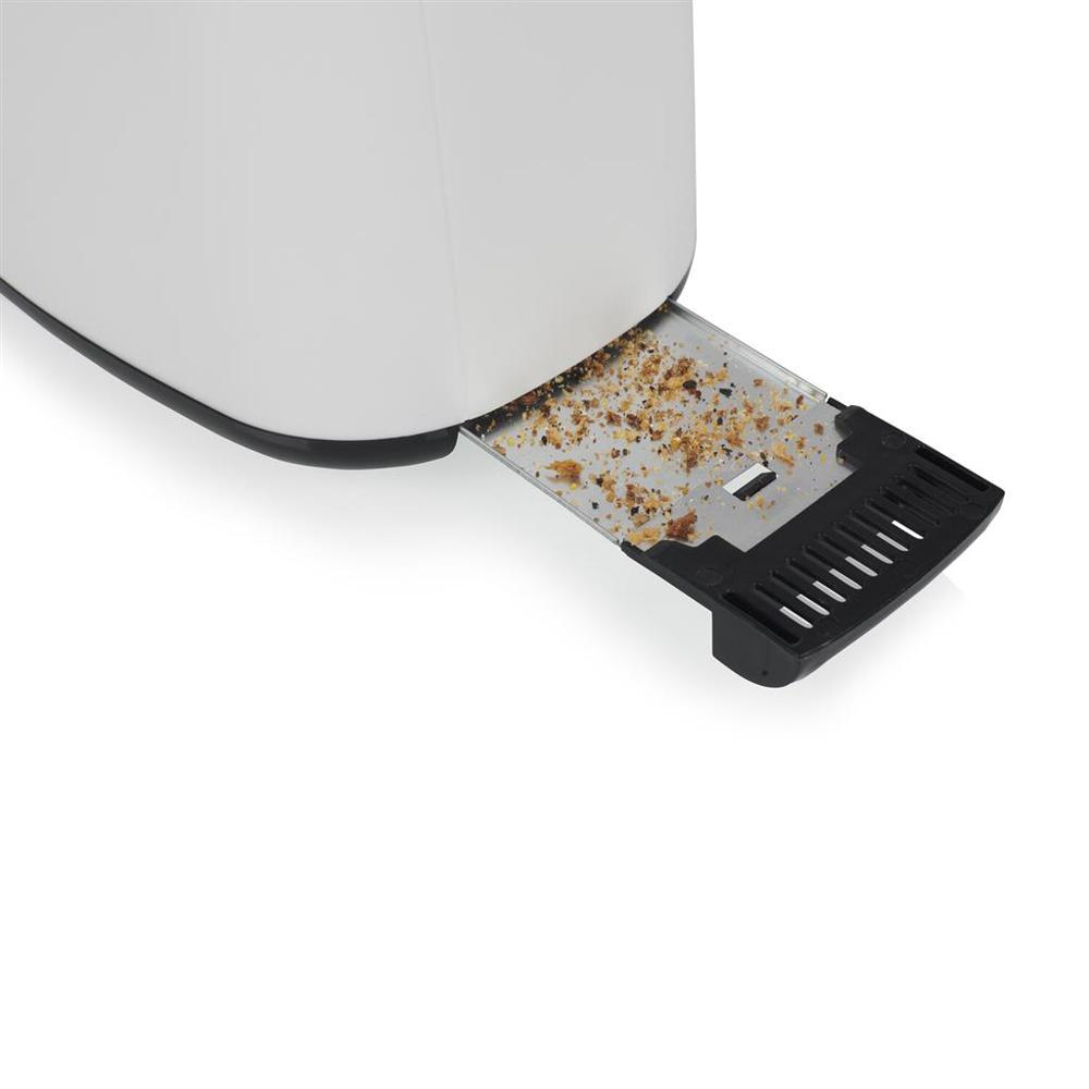 Toaster Tristar BR-1055 Single Long Slot, 750W, White