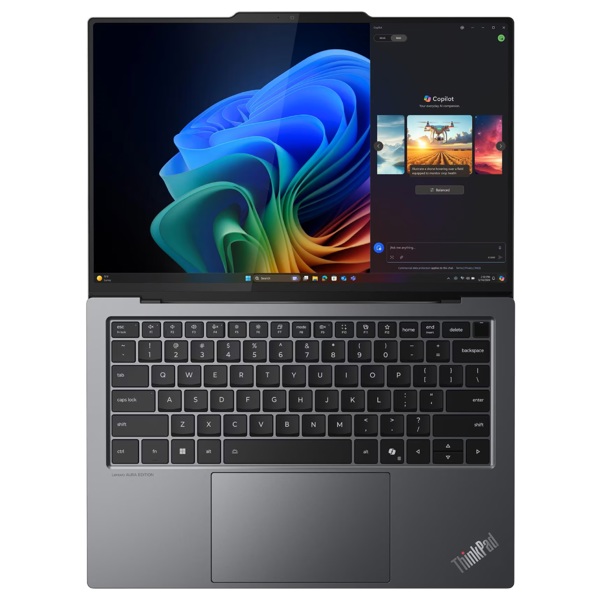 ნოუთბუქი Lenovo 21QA0028GX ThinkPad X9-14 Gen 1 Aura Edition, 14", Ultra 7-258V, 32GB, 1TB SSD, Integrated, W11P, Grey
