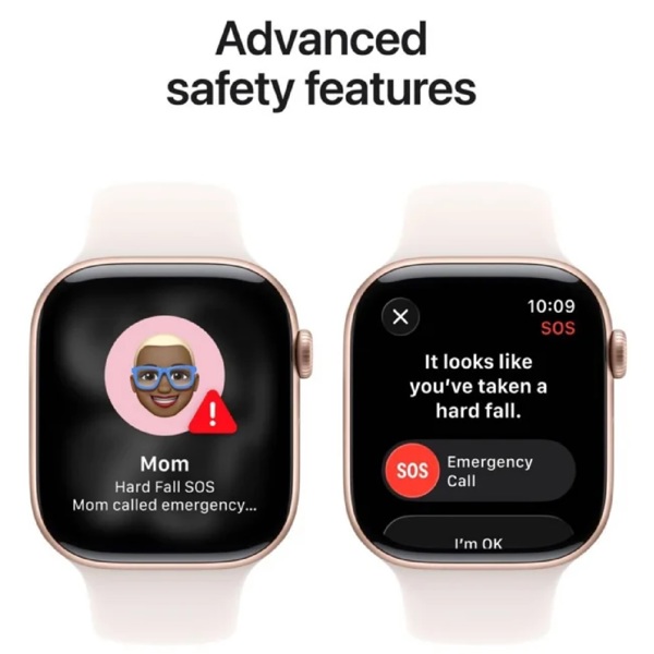 Smart Watch Apple MEU04RK/A Watch Series 11, 1.7", Bluetooth, WIFI, IP6X, Rose Gold