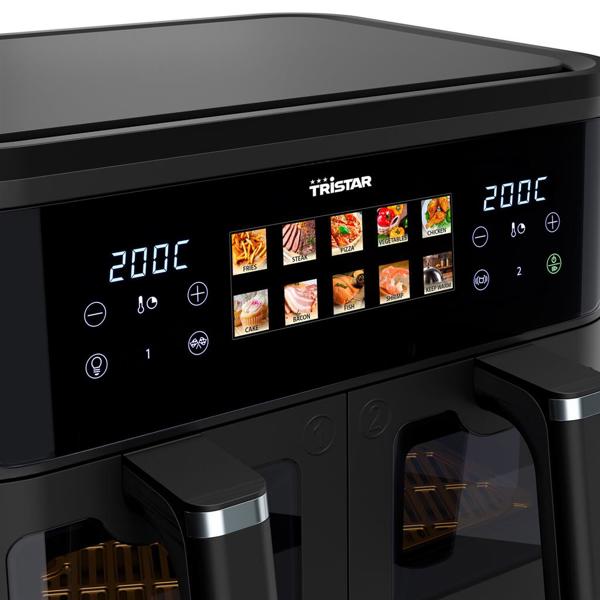 Air Fryer Tristar FR-9075 Digital, 2500W, 9L, Black