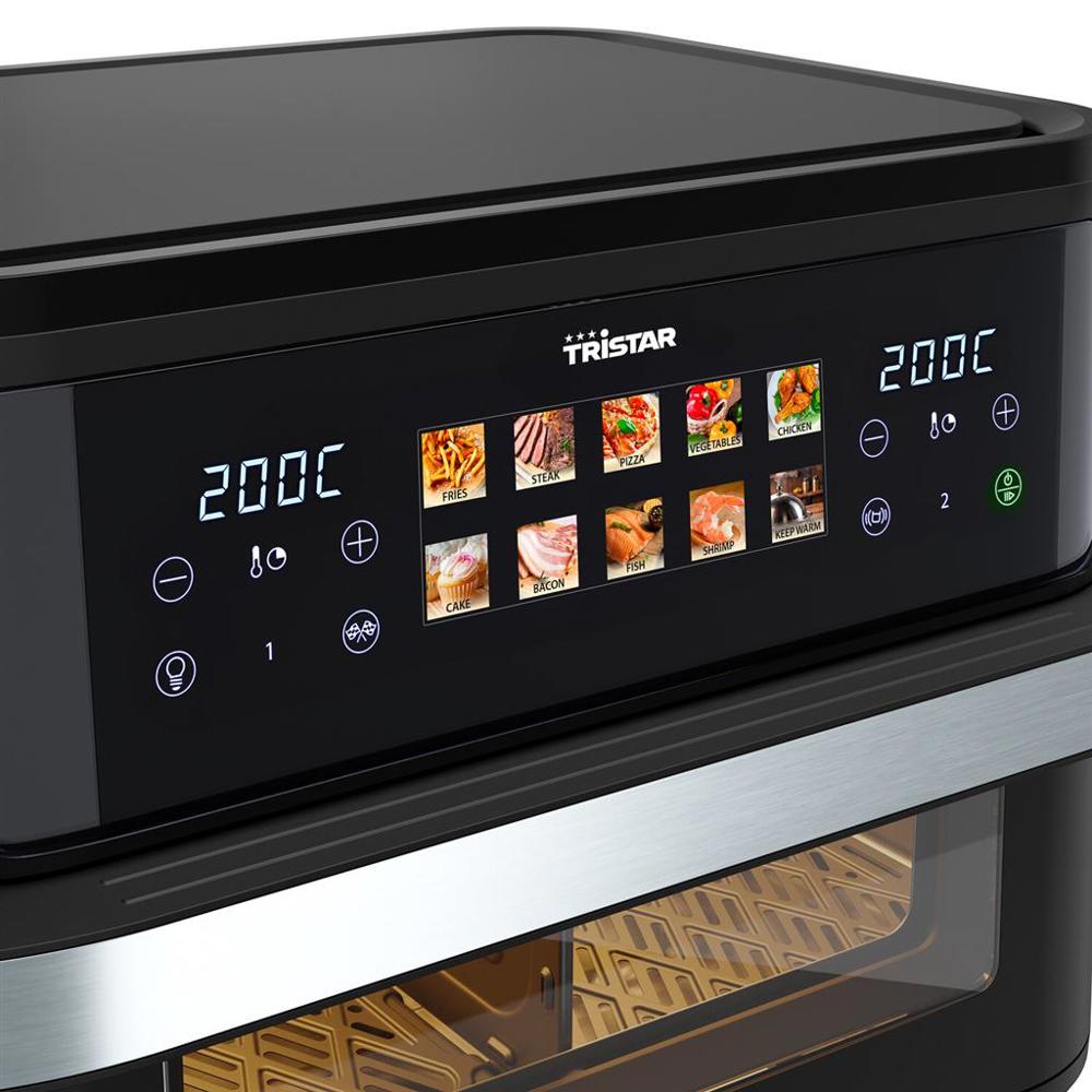 Air Fryer Tristar FR-9078 Duaizone Flex, 2800W, 10L, Black