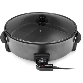 ელექტრო ტაფა Tristar PZ-9145 Multifunctional grill pan XXL, 1500W, Electric Pan, Black