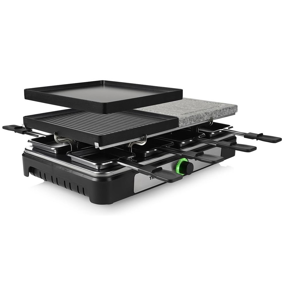 გრილი Tristar RA-2747 Raclette Stone, 1400W, Grill, Black