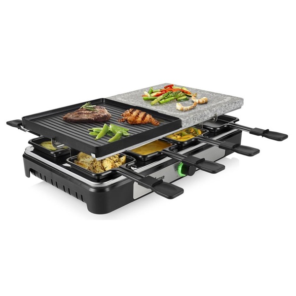 გრილი Tristar RA-2747 Raclette Stone, 1400W, Grill, Black