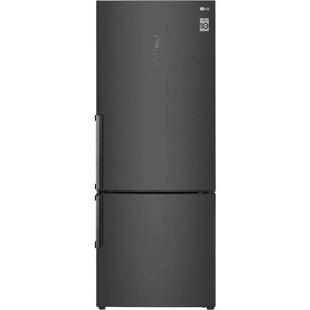 Refrigerator LG GR-B589BQCM.AMCQMER, 446L, A++, 41dB, No Frost, Black