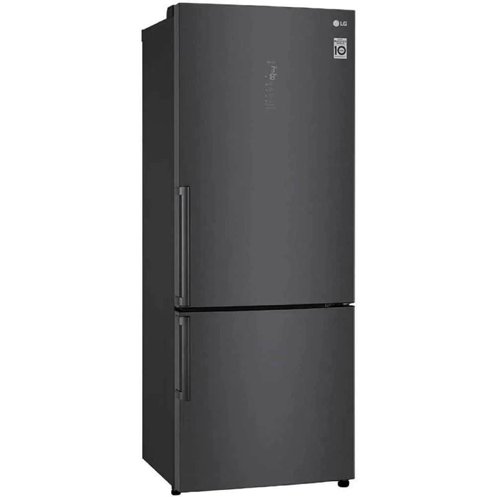 Refrigerator LG GR-B589BQCM.AMCQMER, 446L, A++, 41dB, No Frost, Black