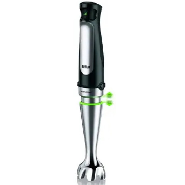 ხელის ბლენდერი Braun MQ7045X HB, 1000W, 1.25L, Blender, Black/Silver